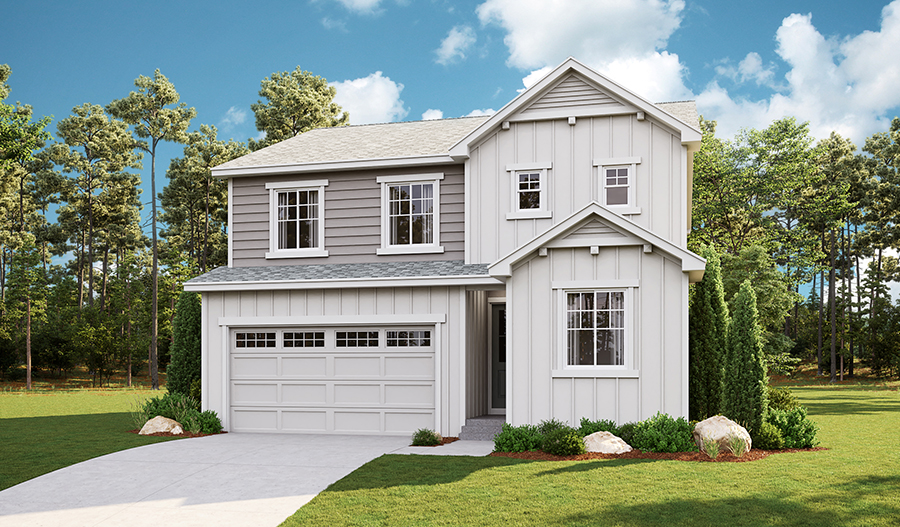 Exterior A of the Pearl plan
