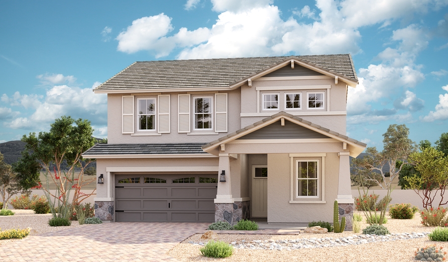 Exterior A of the Pearl plan