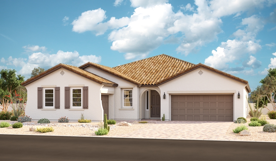 The Julia Elevation A Exterior A of the Julia plan