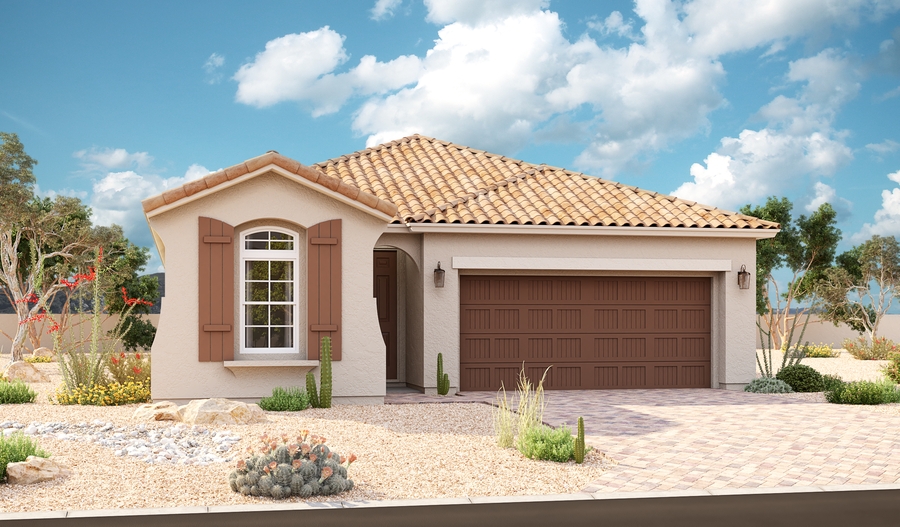 Exterior A of the Emerald plan