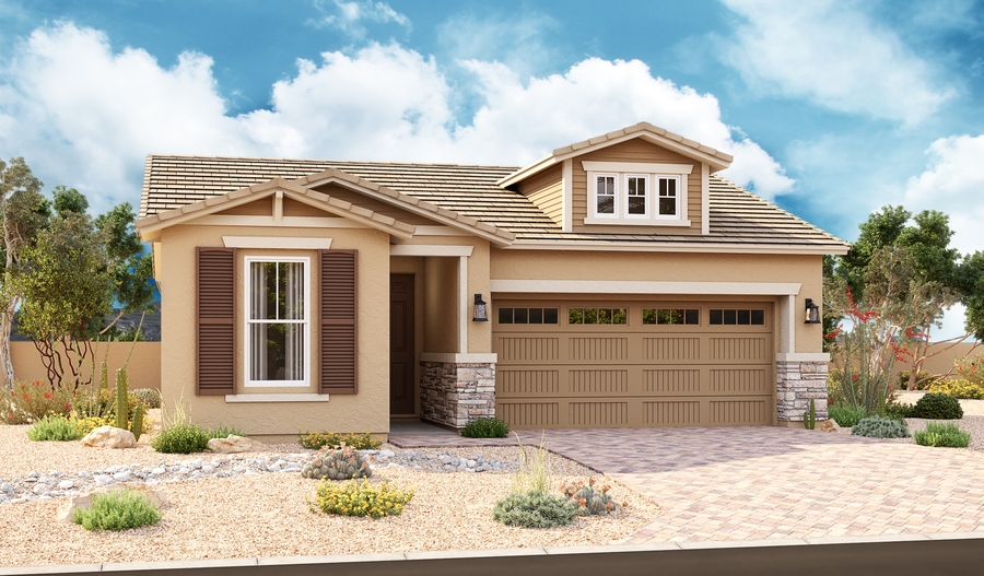 Exterior B Of the Larimar plan