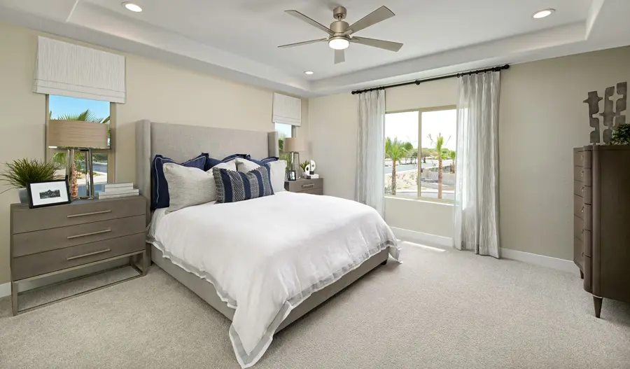 The Yorktown Owner's Bedroom of the Yorktown plan