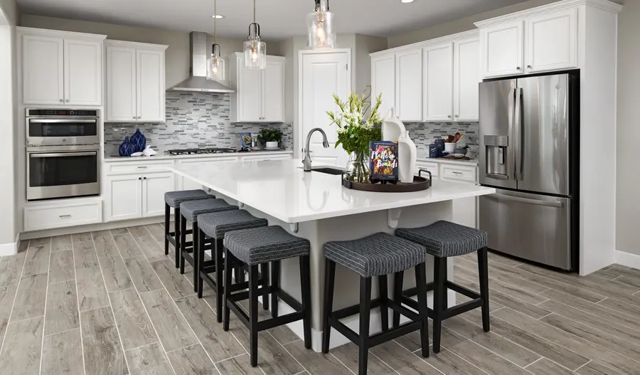 The Yorktown floor plan kitchen