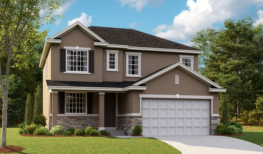 The Whitman Elevation C Exterior C of the Whitman plan