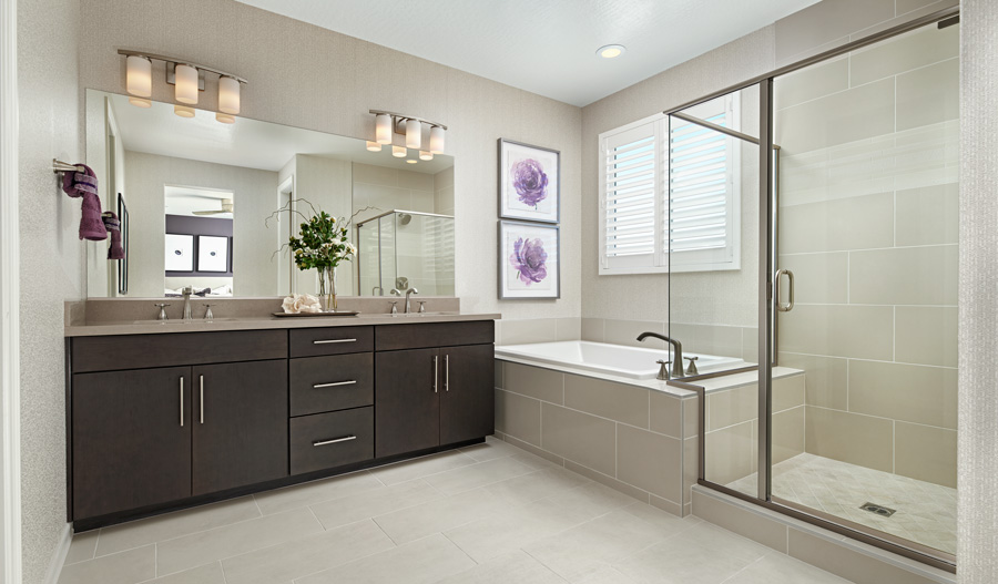 Owner's Bathroom of the Cottonwood plan