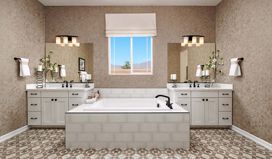 The Paige Owner's Bathroom of the Paige plan