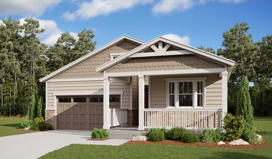 The Arlington Elevation B Exterior B of the Arlington plan