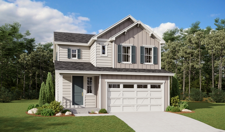 Exterior A of the Leah plan