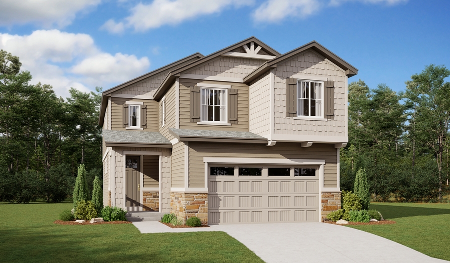 The Layla Elevation B Exterior B of the Layla plan