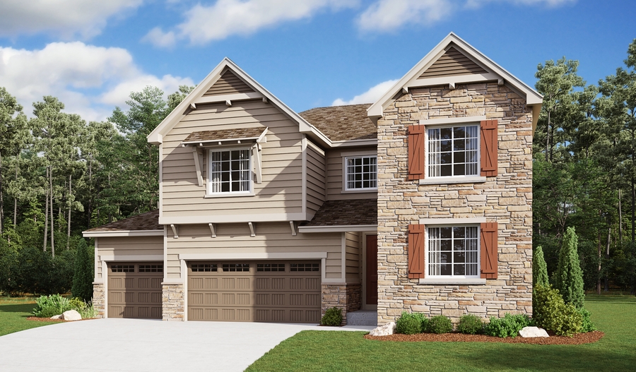 The Coronado Elevation B Exterior B of the Coronado plan