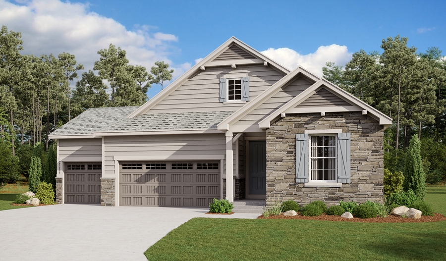 Exterior A of the Arlington plan