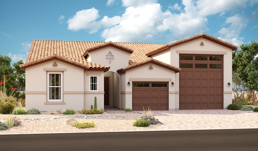 The Deacon Elevation A Exterior A of the Deacon plan