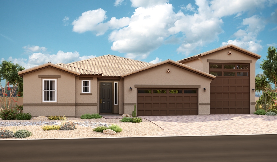 The Hanson Elevation A Exterior A of the Hanson plan