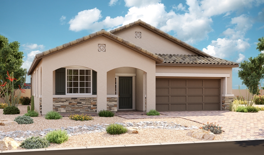 The Anika Elevation D Exterior D of the Anika plan