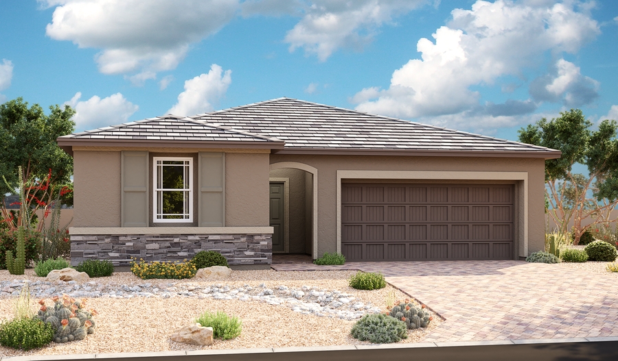 The Sarah Elevation C Exterior C of the Sarah plan