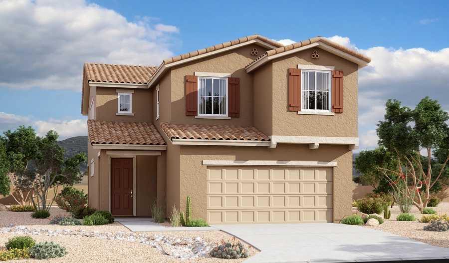Exterior A of the Layla plan