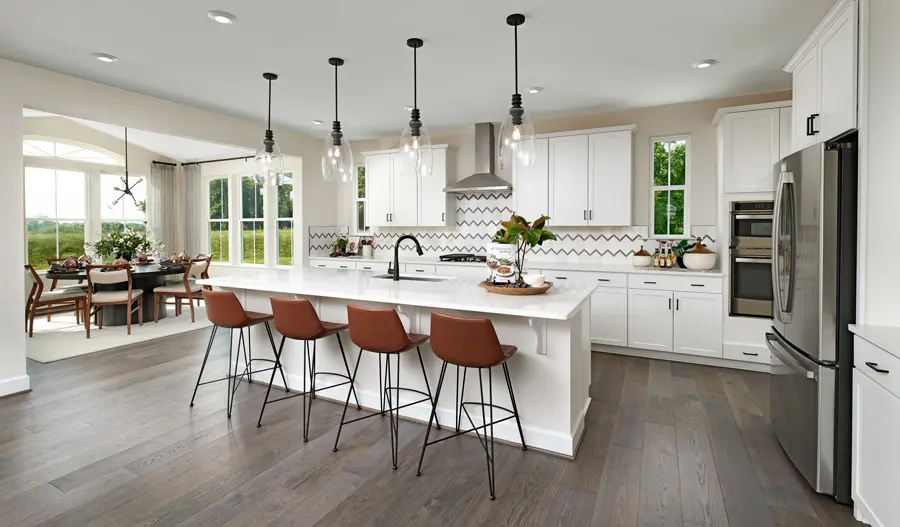 Kitchen nook of the Donovan plan