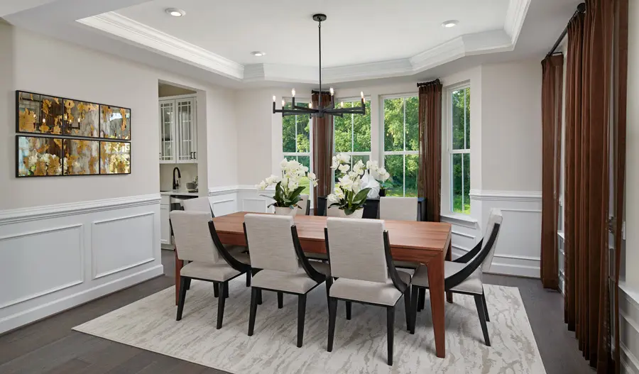 Dining room of the Donovan plan