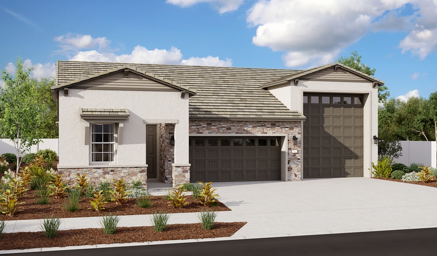 Exterior C of the Pewter plan