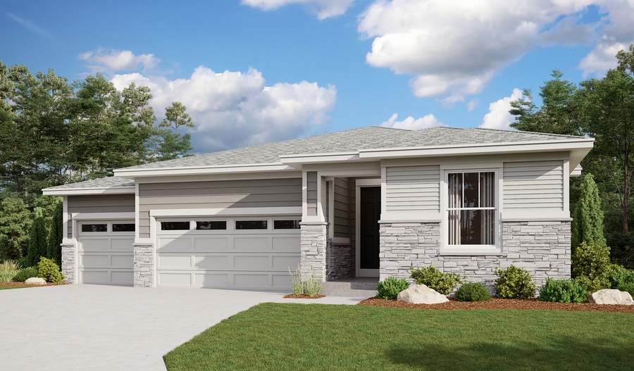 Exterior C of the Amethyst plan