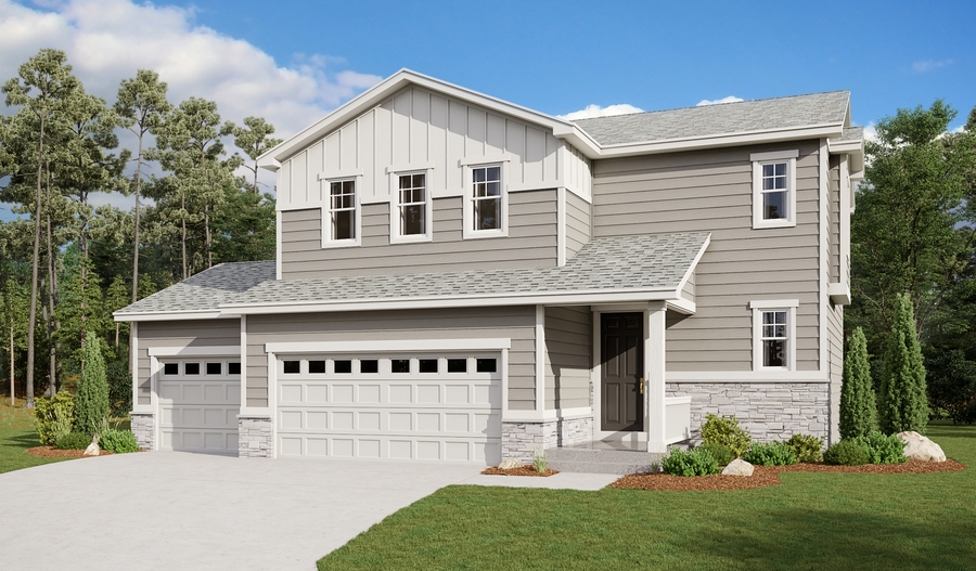 Exterior A of the Coral plan