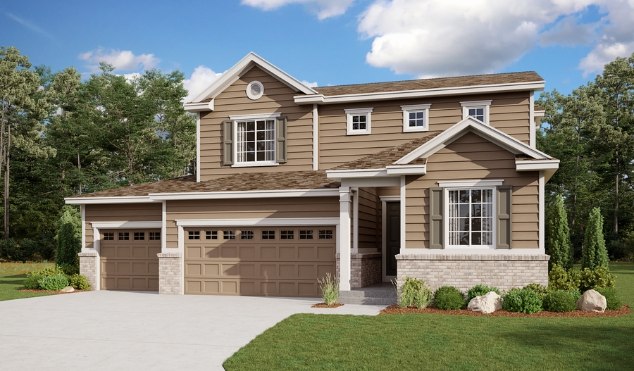 Exterior C of the Citrine plan