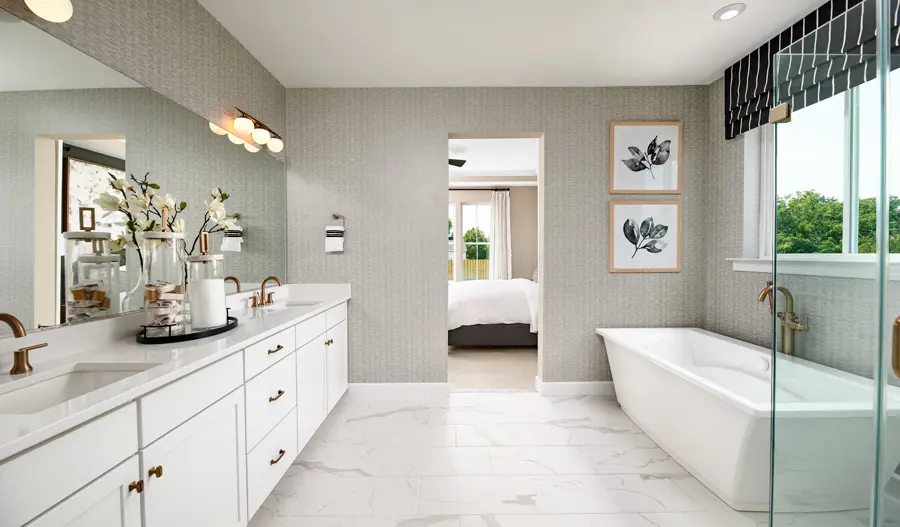 The Melody Owner's Bathroom of the Melody plan