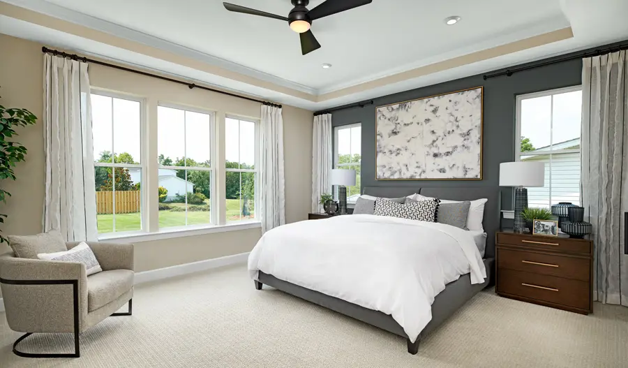 The Melody Owner's Bedroom of the Melody plan