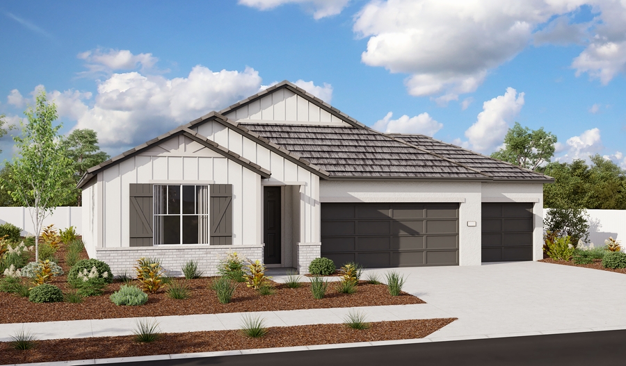 Exterior C of the Agate plan