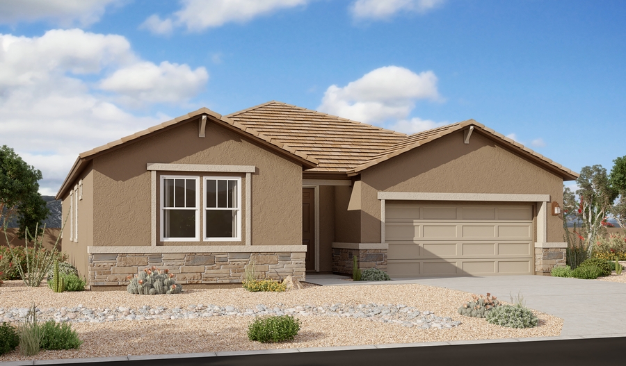 The Cassandra Elevation B Exterior B of the Cassandra plan