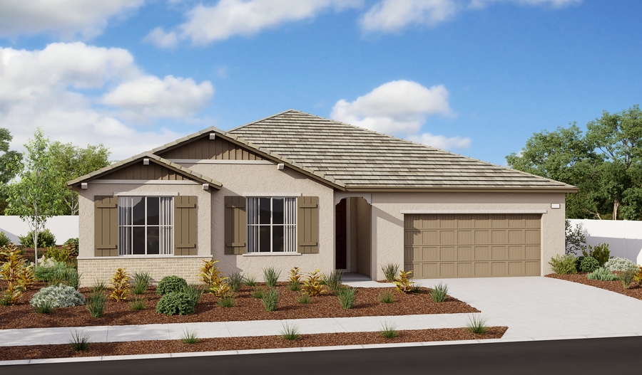 The Daniel Elevation B Exterior B of the Daniel plan