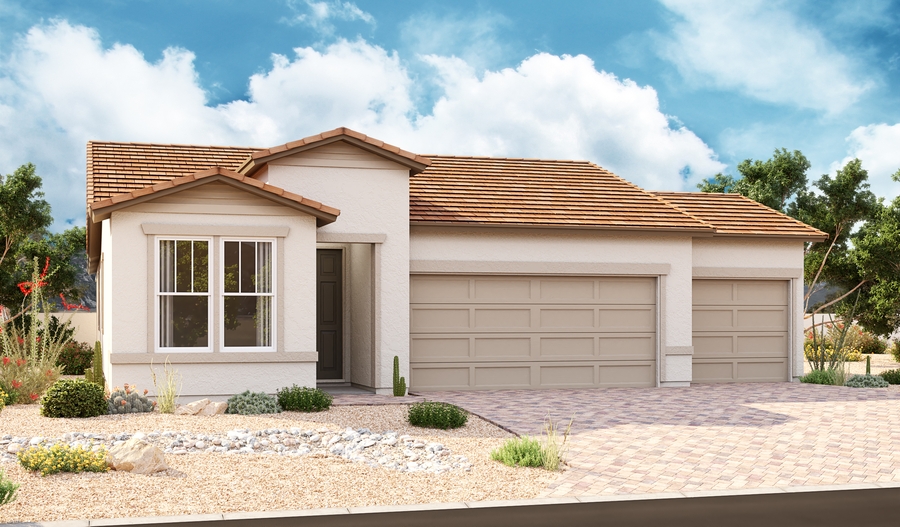 Exterior B of the Sapphire plan