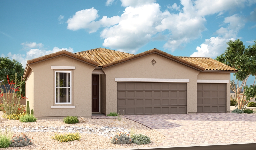 Exterior A of the Sunstone plan