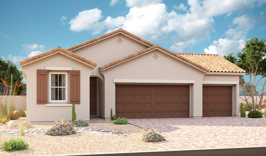 Exterior A of the Emerald plan