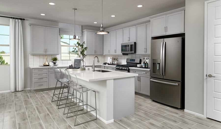 Kitchen of the Agate plan