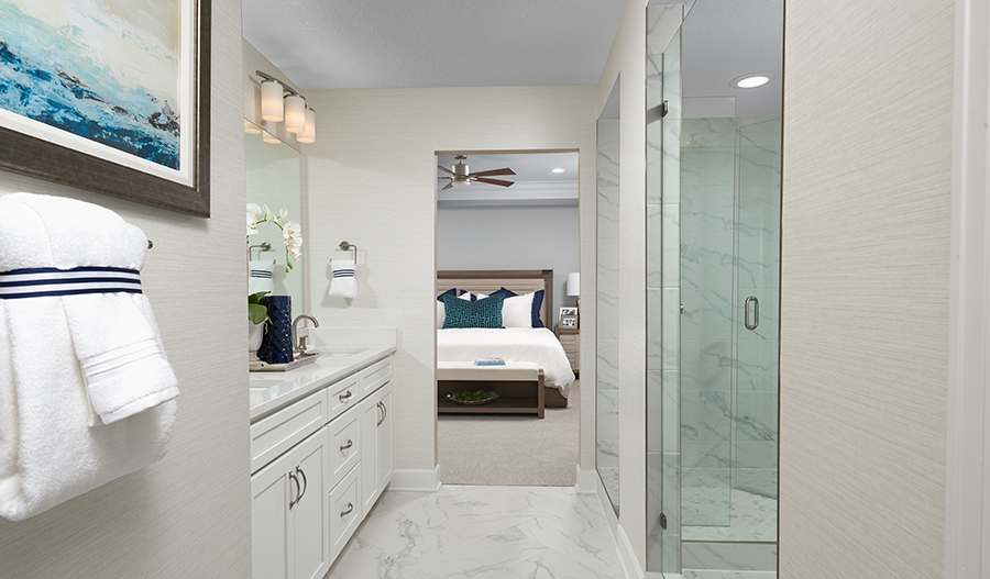 Owner's Bathroom of the Hemingway plan
