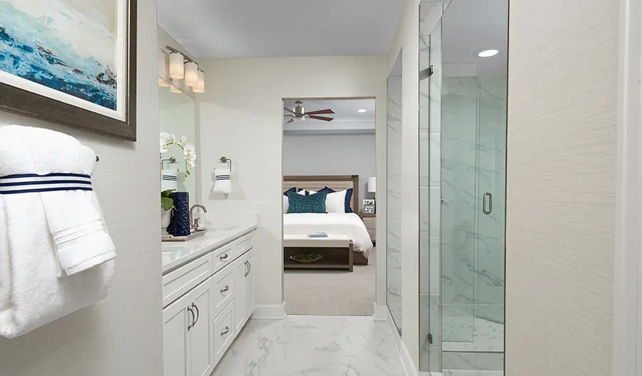 Primary Bathroom Owner's Bathroom of the Hemingway plan