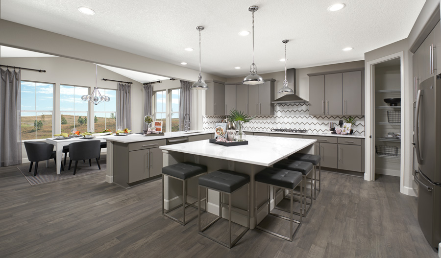The Seth Kitchen dining of the Seth plan