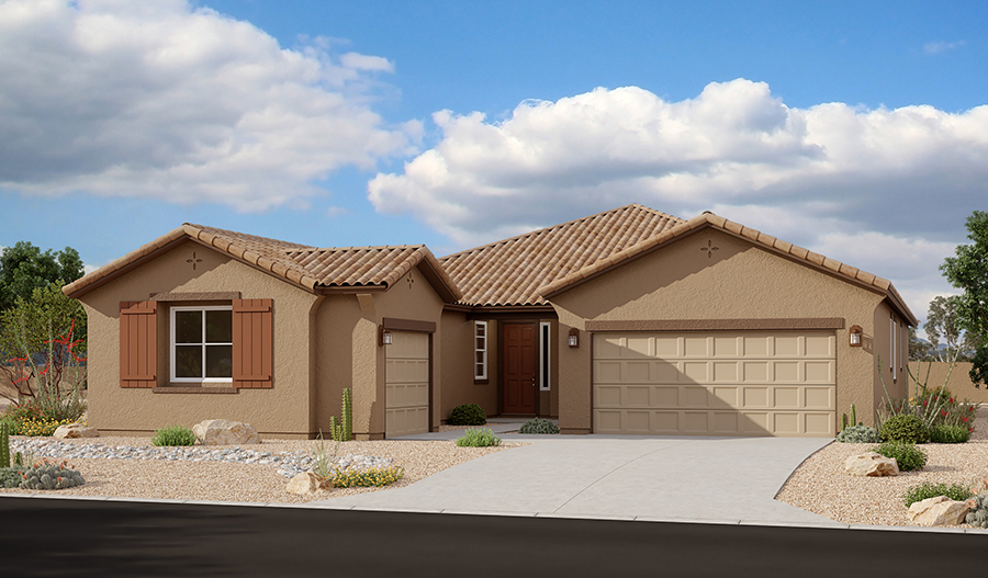 Exterior A of the Pomona plan