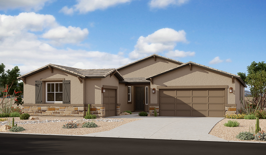 Exterior B of the Pomona plan