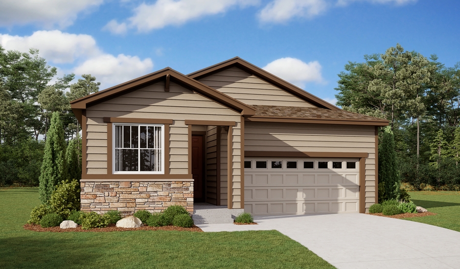 Exterior B of the Peridot plan