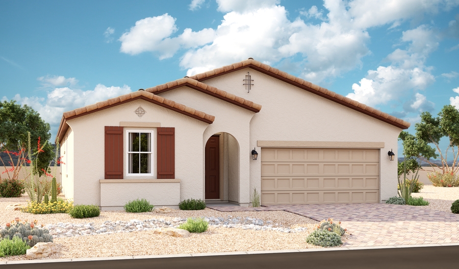 Exterior A of the Agate plan