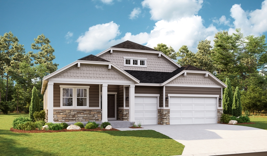 The Dearborn Elevation B Exterior B of the Dearborn plan