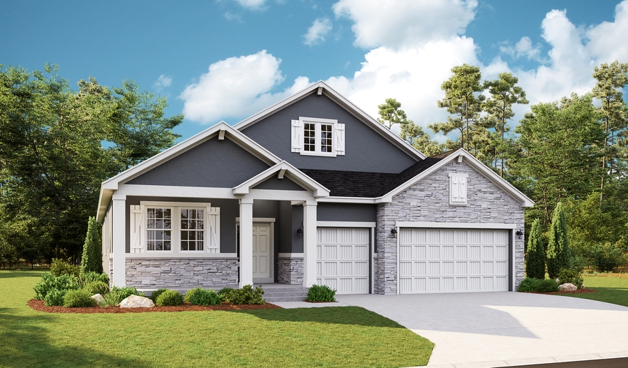 Dearborn floor plan at Sage Park Richmond American Homes