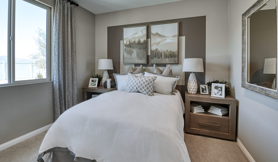 Bedroom of the Amethyst plan
