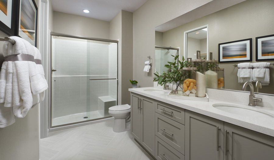 Owner's bathroom of the Jonquil plan