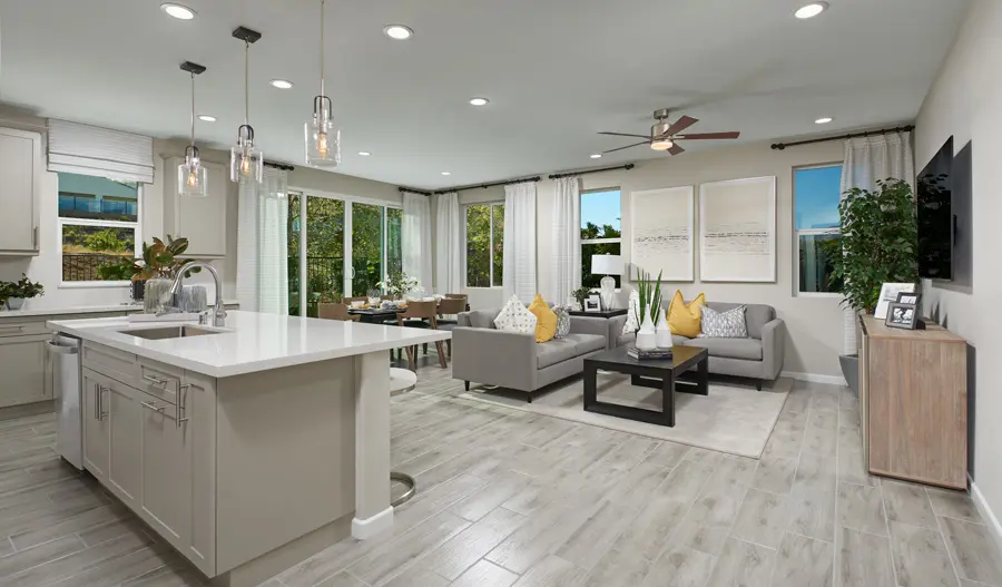 Great room of the Jonquil plan