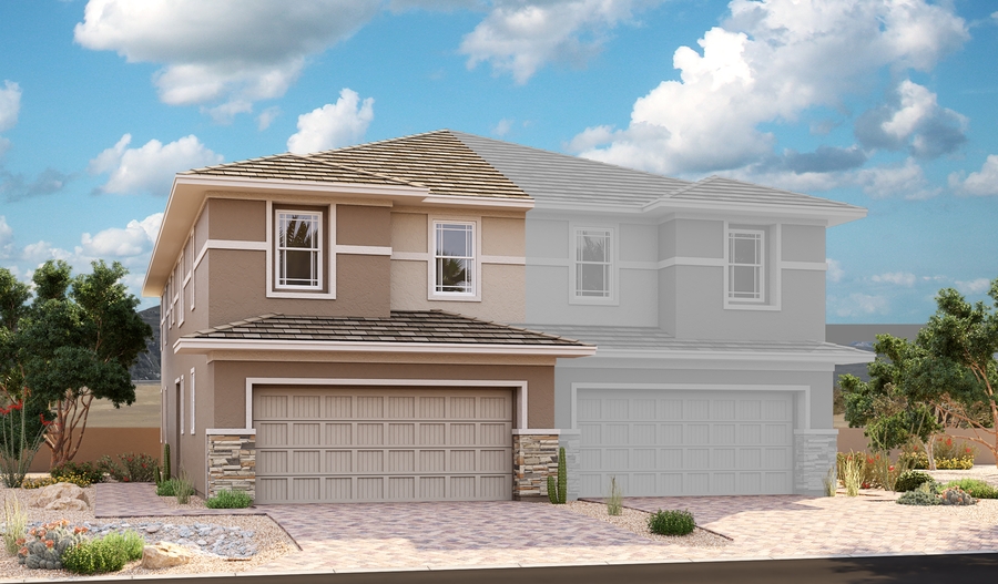 Exterior A of the marblewood plan
