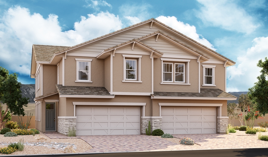Exterior B of the Rosewood and Sandalwood plan