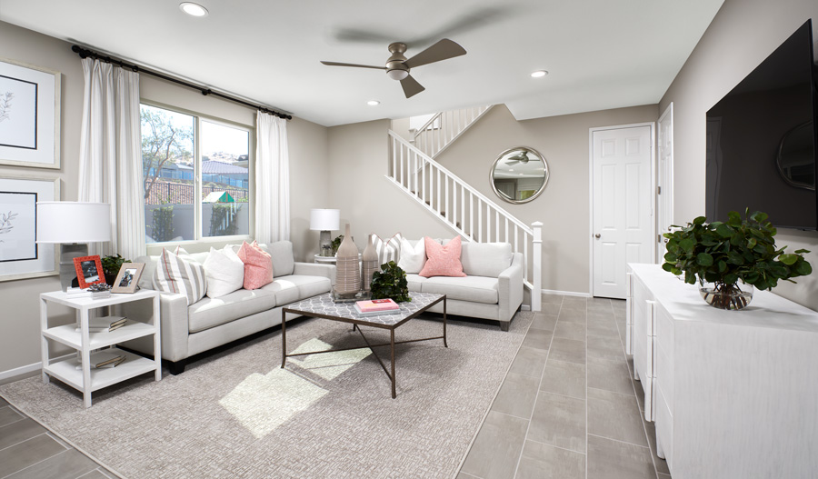Living room of the Coral plan